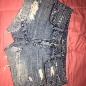 American Eagle shorts with bling